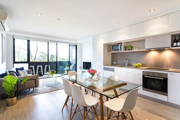 Sea side living with Park and City Views